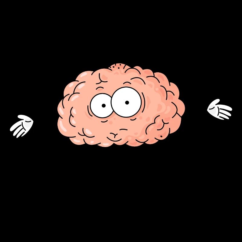 Comic Brain Wonder Question Mark