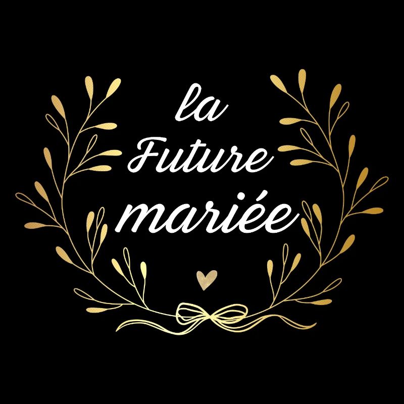 la future mariée couronne doré