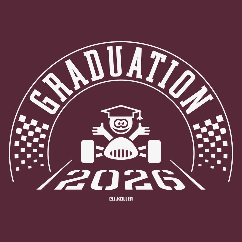 Remise des diplômes 2026 - L’école est terminée - Ligne d’arrivée - W