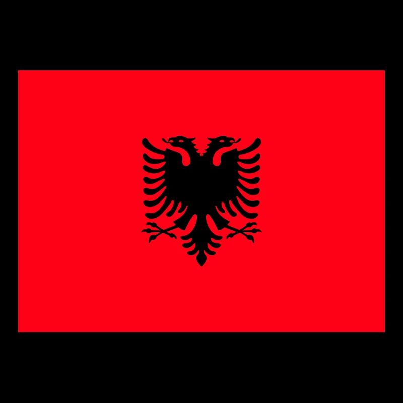 Albanie - drapeau