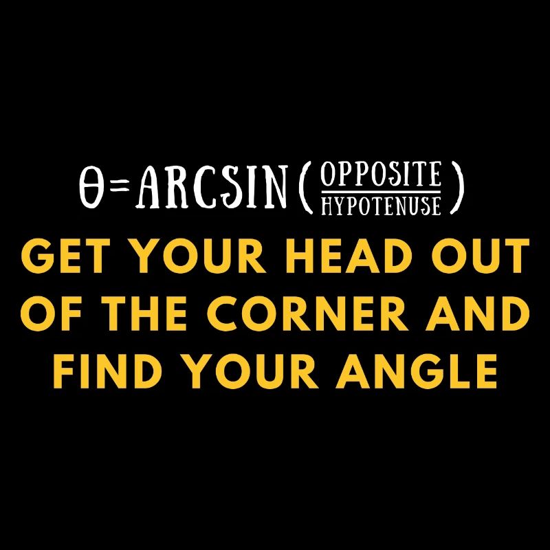 Funny Trigonometry Math Pun | Mathematician