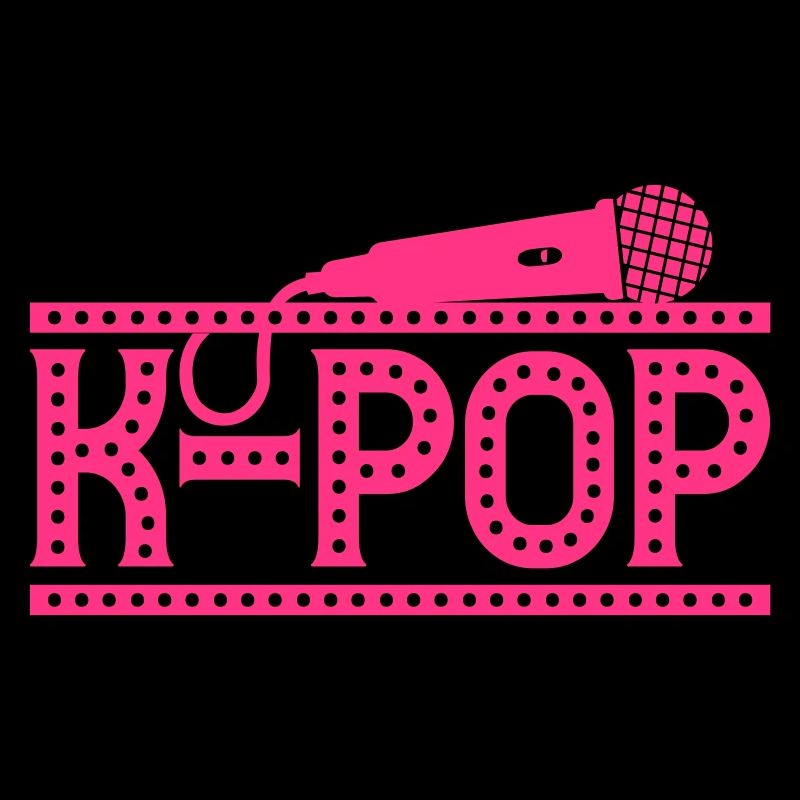 K-POP. K-Pop Mikrofon | Farben änderbar