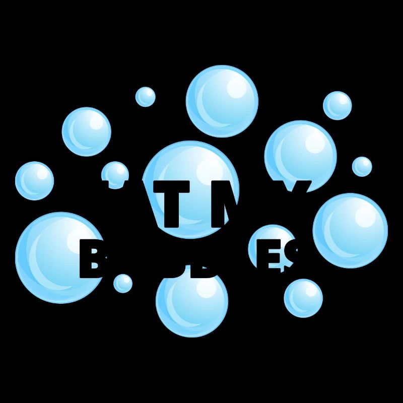 EAT MY BUBBLES - BLUE BUBBLES
