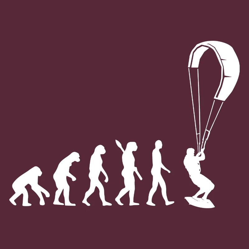 Kitesurfing - Evolution of Man, Darwin