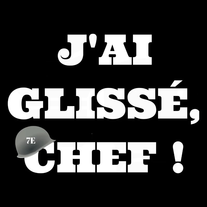 J’ai glissé chef