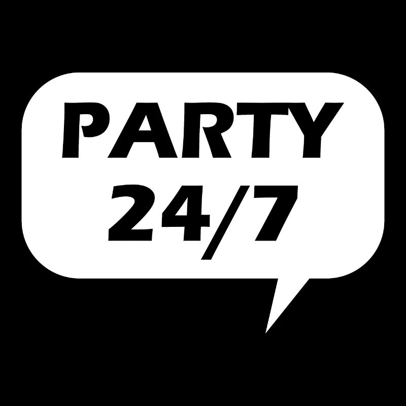 Feiern vierundzwanzig sieben