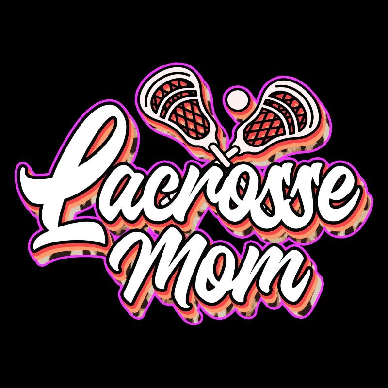 Lacrosse Sport Mutter Mama I Geschenk