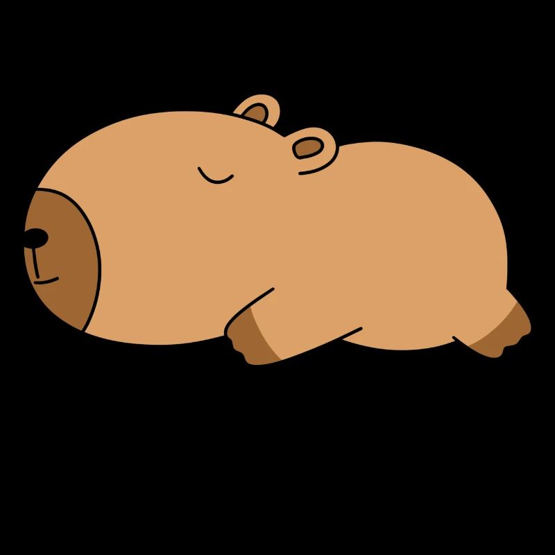 capybara funny not today cute capy