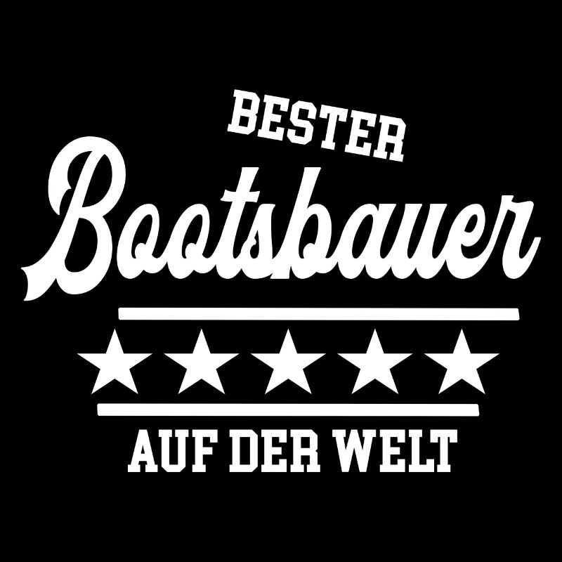Bester Bootsbauer der Welt weltbester Meister Chef