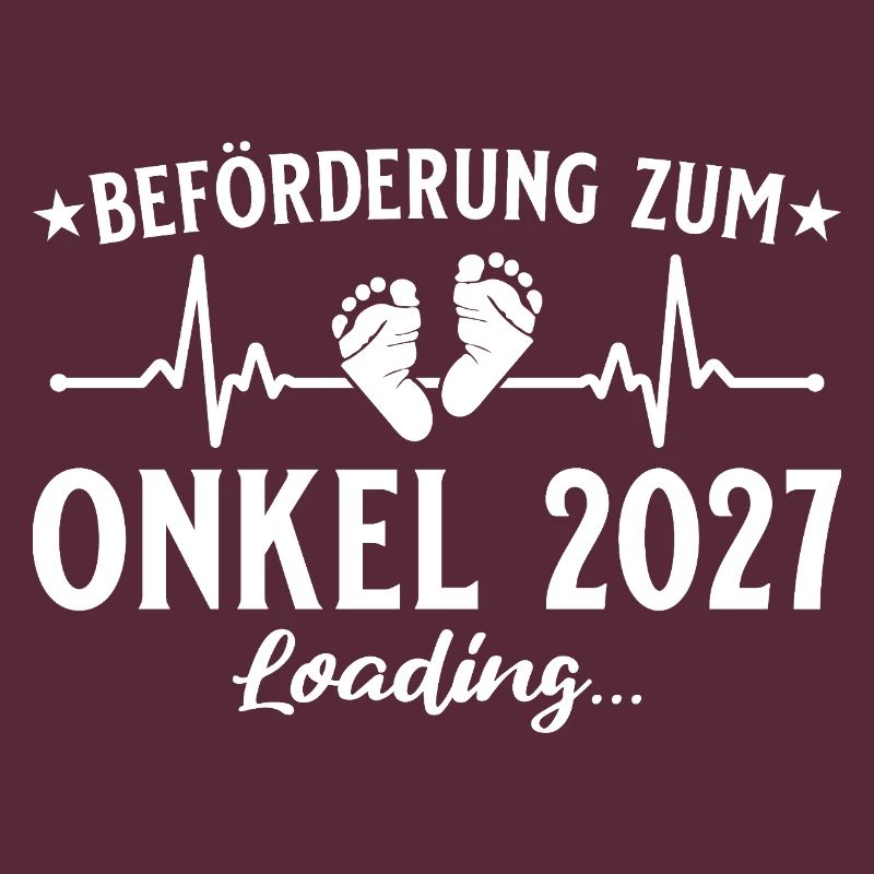 Beförderung zum Onkel 2027 Loading Geschenk