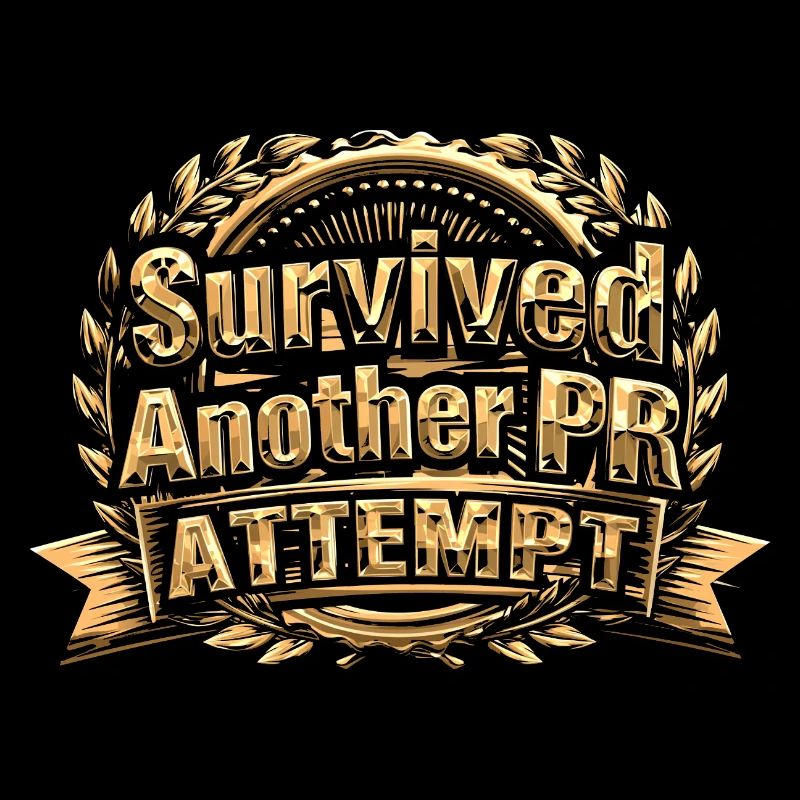 Survived Another PR Attempt Funny PR Gym Gift