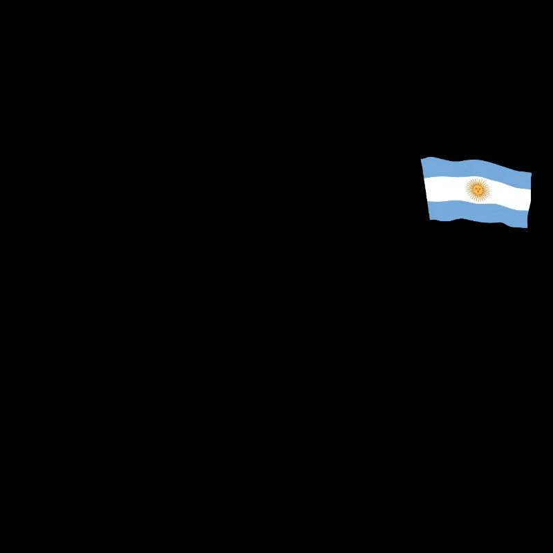 Evolution - Flagge Argentinien - Nation