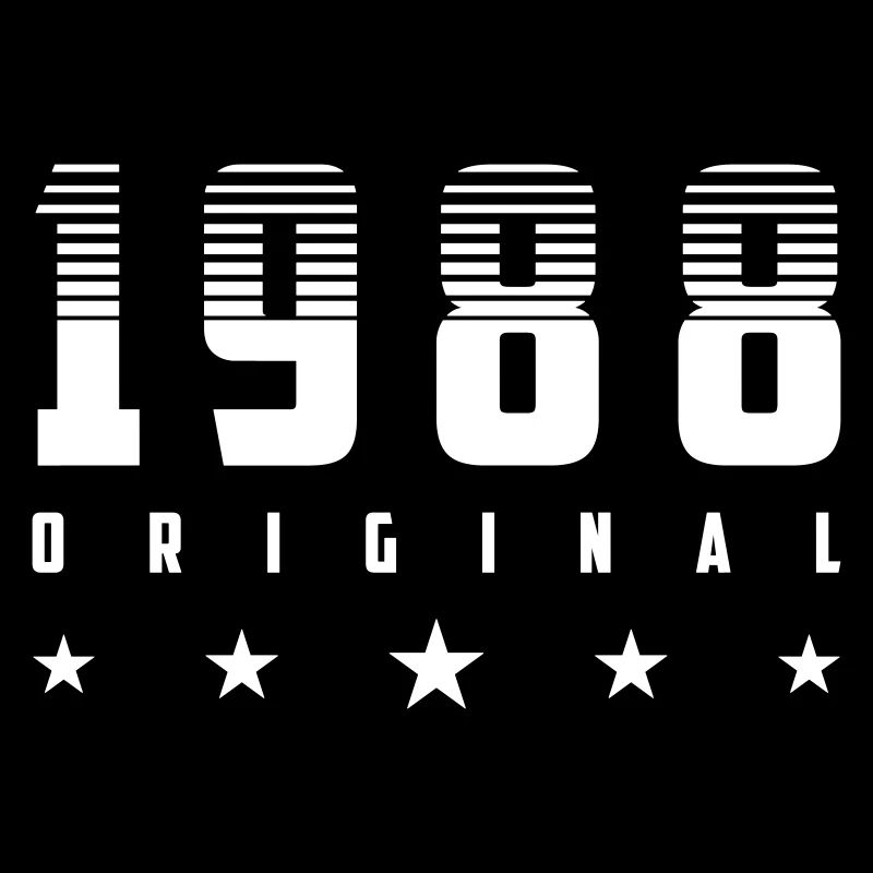 Original 1988 Année de naissance | | changeable de couleur