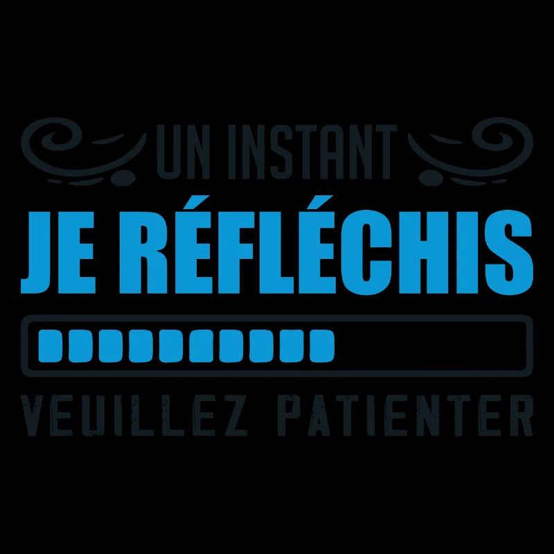 Wait a moment I think, please be patient humor