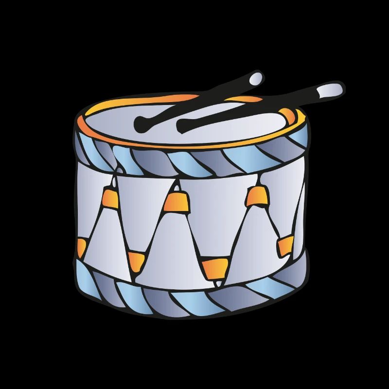 drums drawing