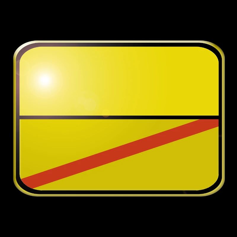 Blank signpost