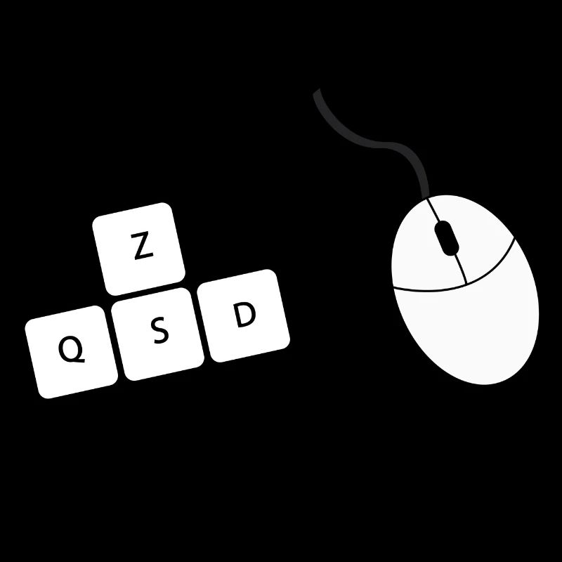 What else ? Une souris un clavier