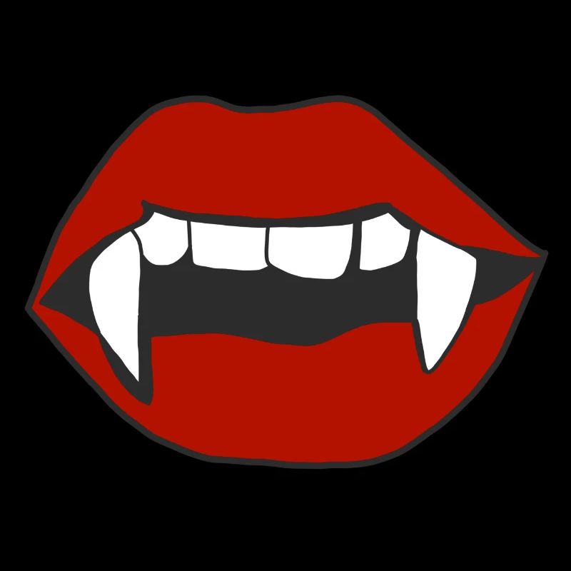 Vampire Halloween Lèvres