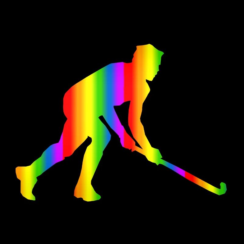 Bunter Unihockey Regenbogen
