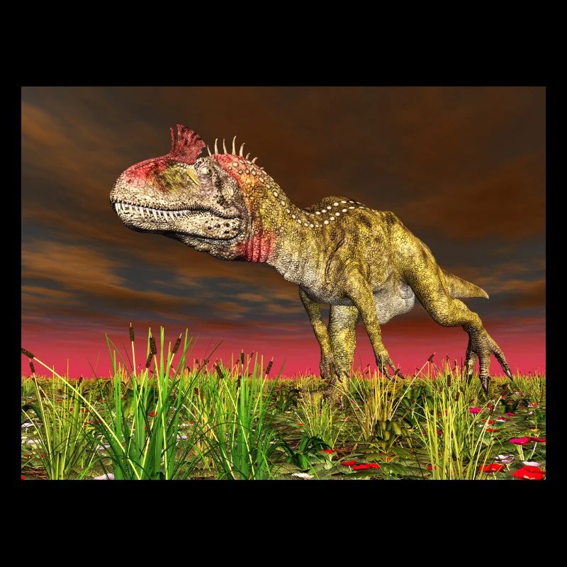 Dinosaur Cryolophosaurus