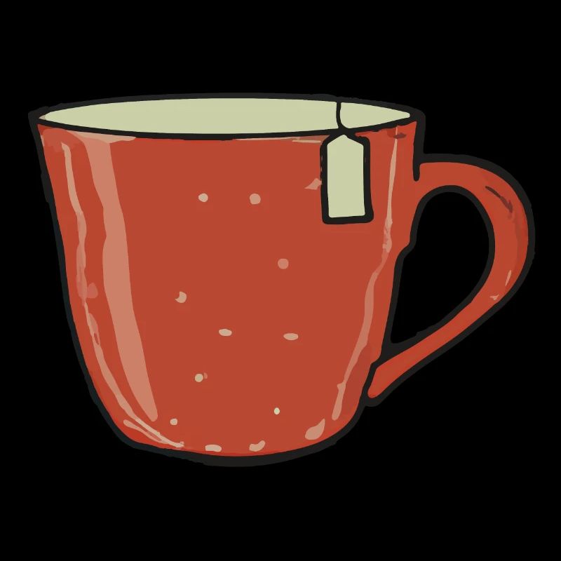 Tea Cup Tea Drinker Gift Idea