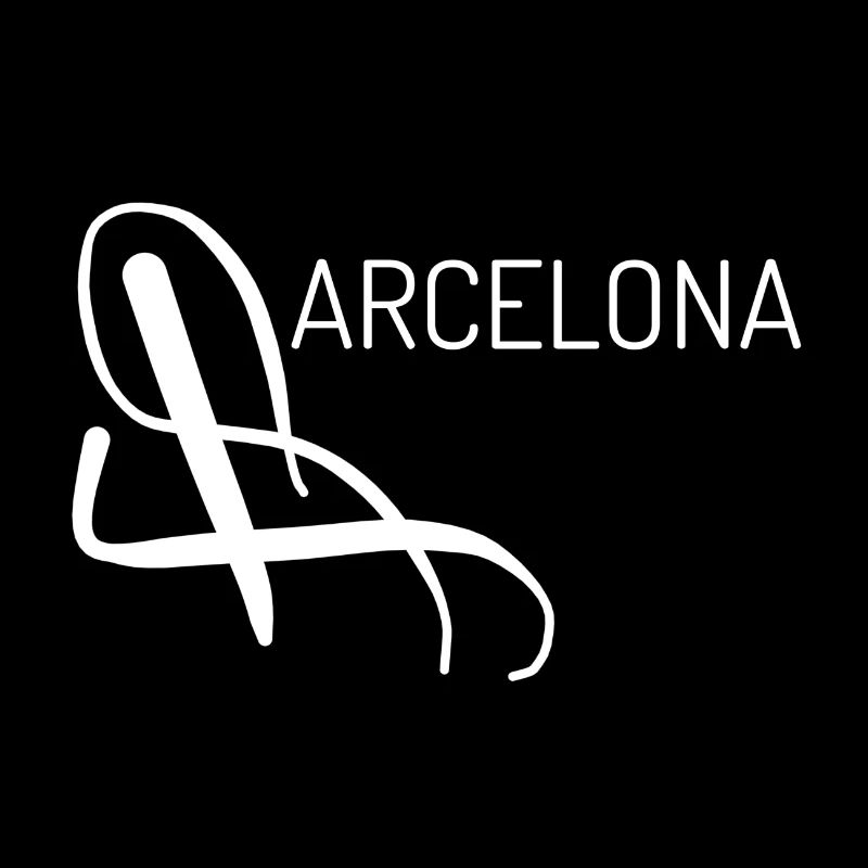T-shirt décontracté de Barcelone