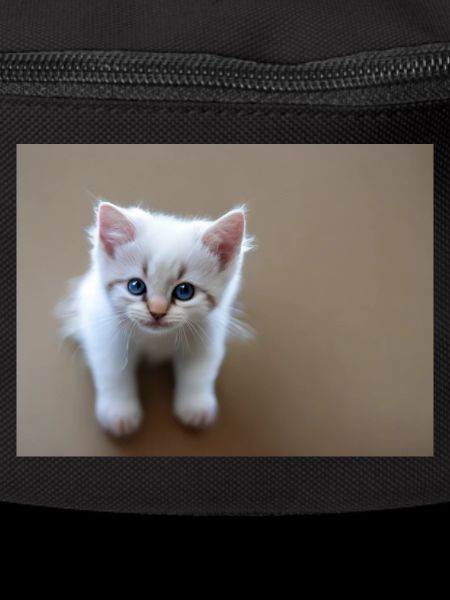Chaton mignon yeux bleus