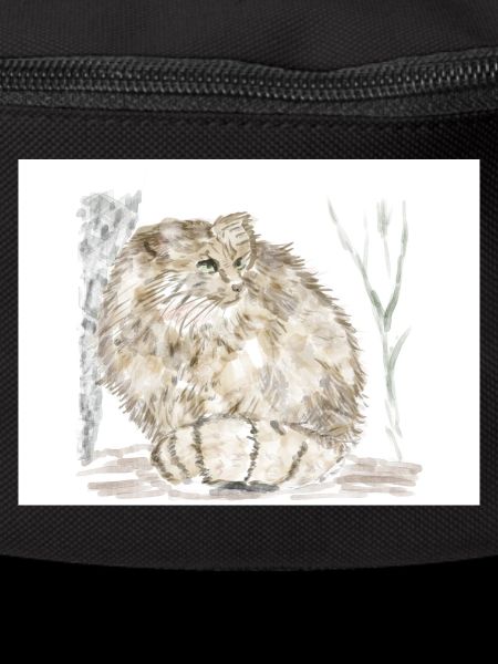 Manul wild cat