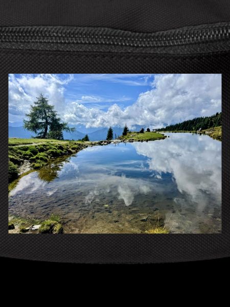 Alpensee Spiegelbild Panorama