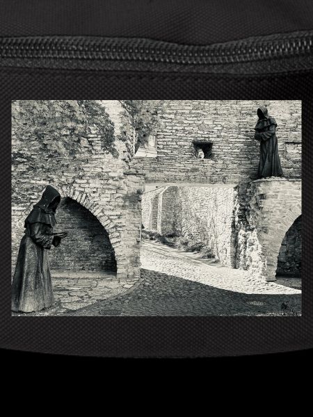 Monastery Shadows on the Stone