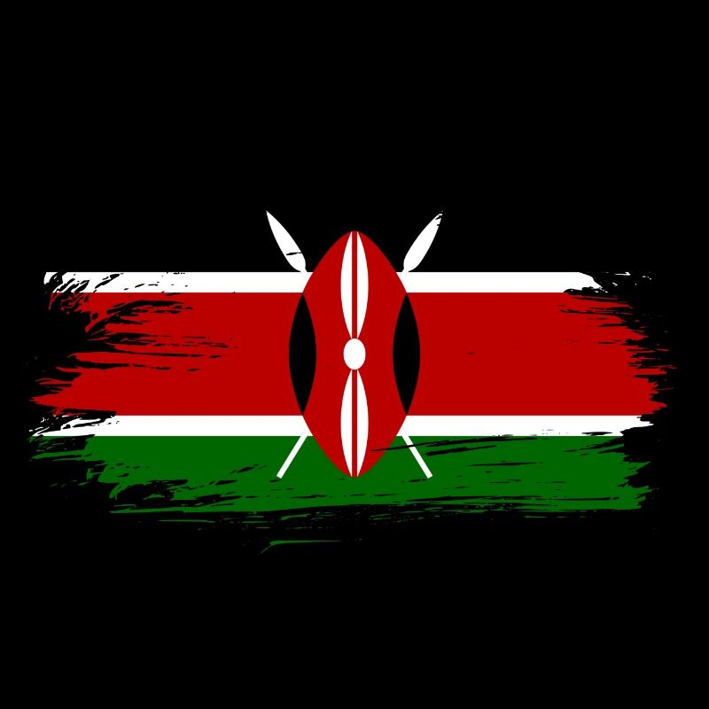 Drapeau du Kenya drapeau