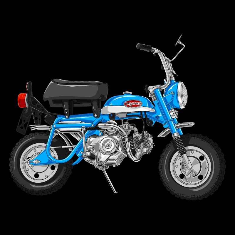 Monkey Z50A DE | candy sapphire blue