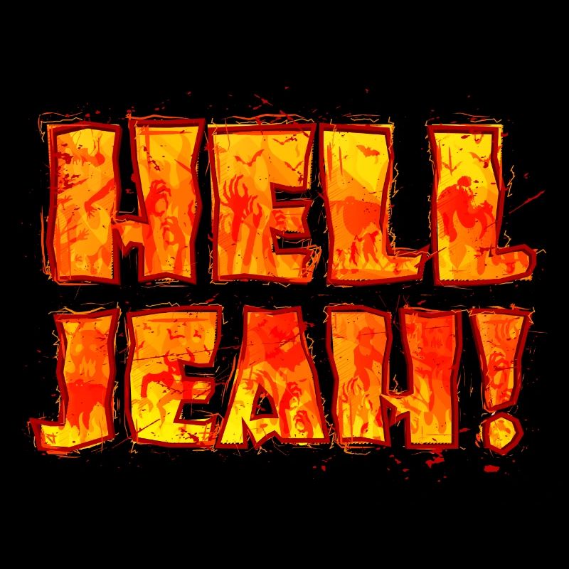Hell Jeah! (lettrage)