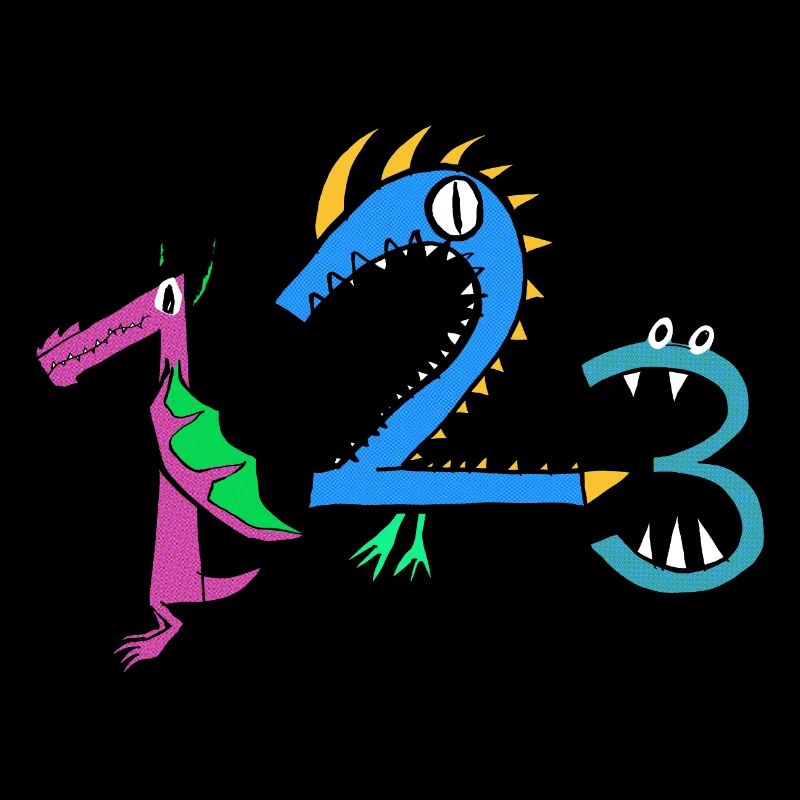 In the first class with the cool monster numbers!