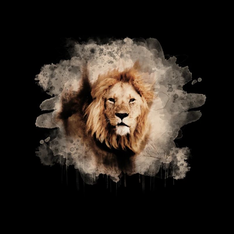 Éclaboussure de lion