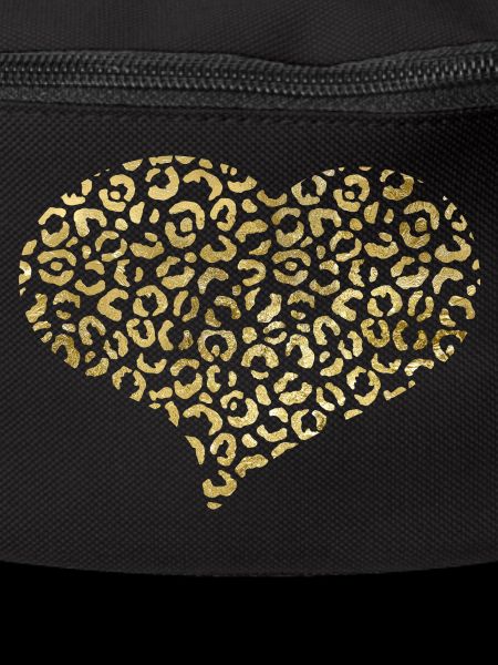 Heart leopard patterns