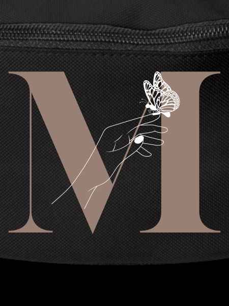 letter m magic butterfly