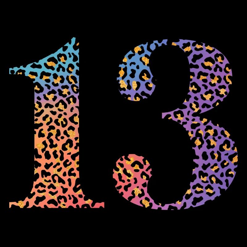 13e anniversaire léopard