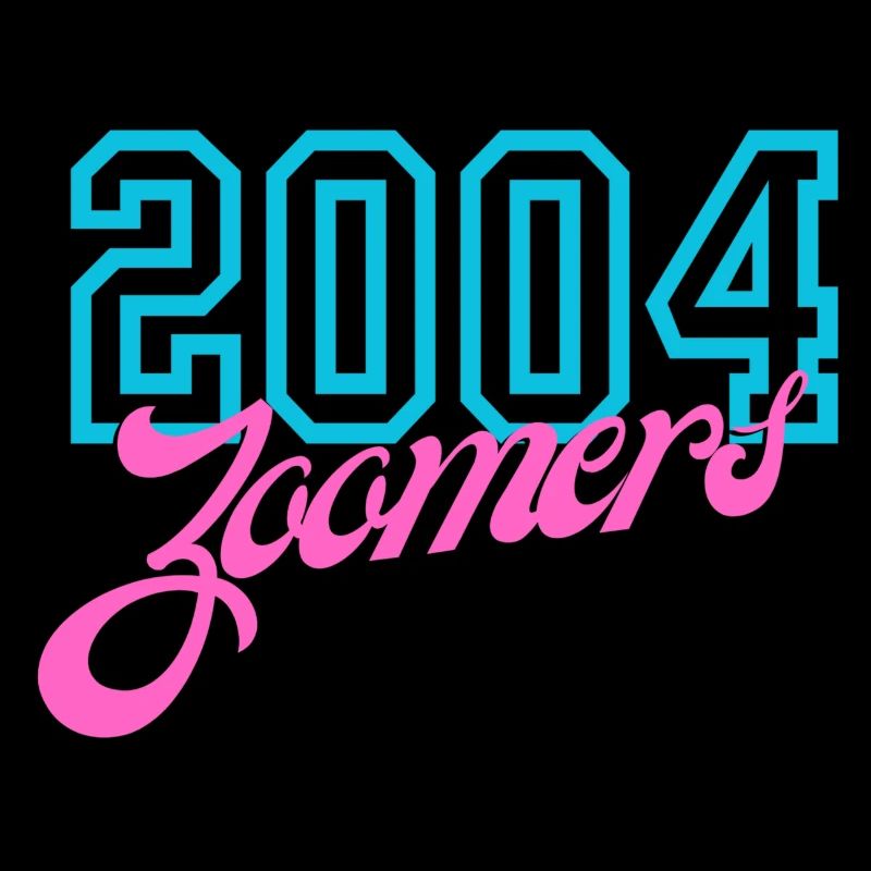 2004 Zomers Retro Neon Tee