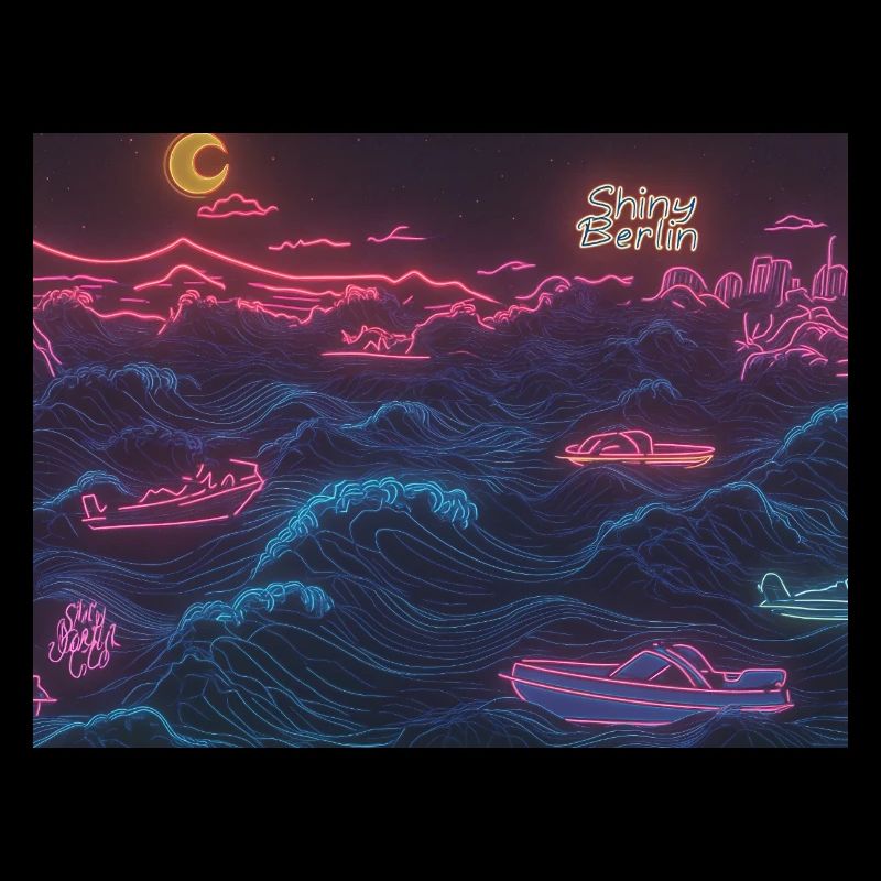 Neon waves