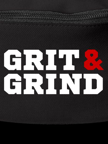 Grit and Grind (white/red)