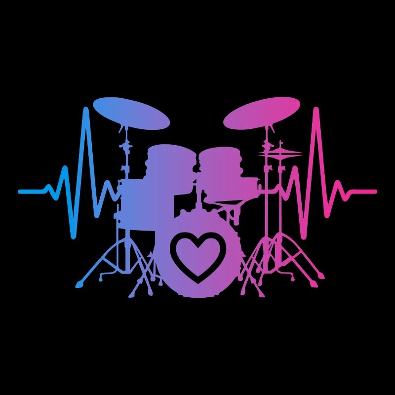 Heartbeat Drums Puls Drummer