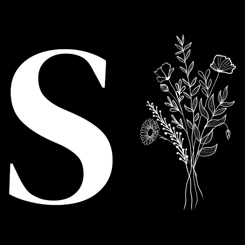 Lette s fleurs minimalistes