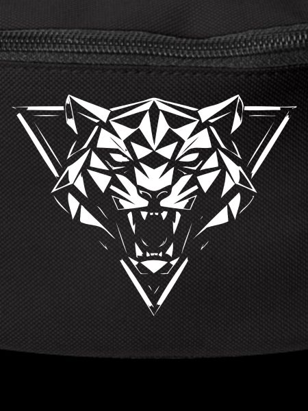 Geometric Wolf Head Facets