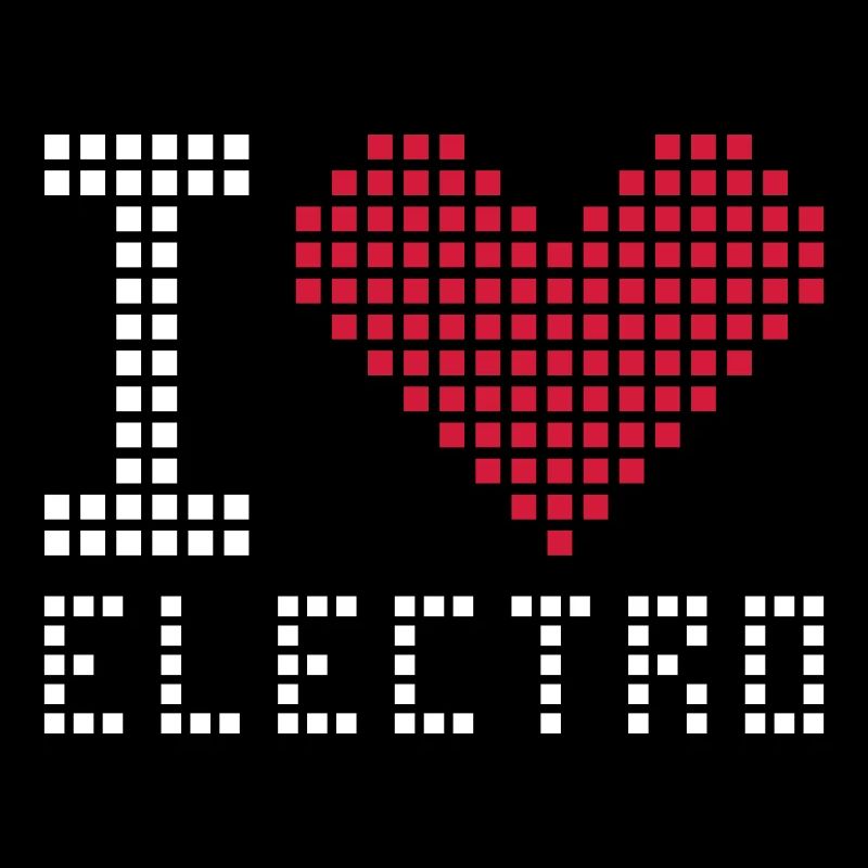 I heart love electro