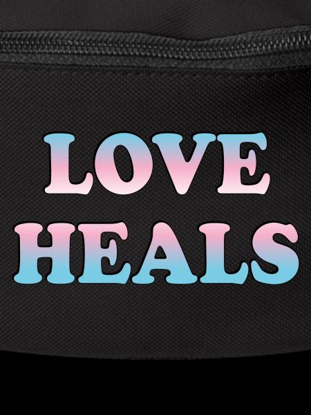 Love Heals Trans Flag