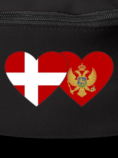 Denmark Montenegro flag