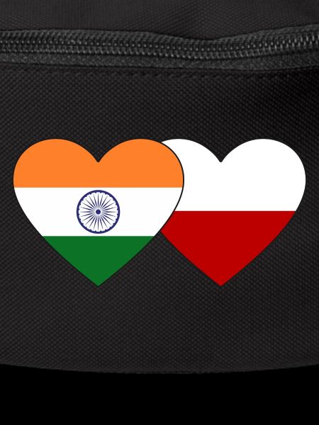 India Poland Flag