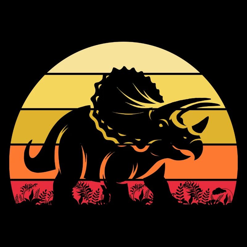Archéologue Dino Tricératops Dinosaure