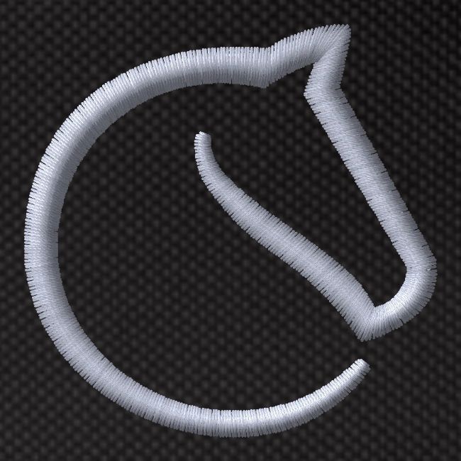 embroidered lichess logo